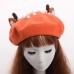 Handmade Lolita Mori Girl Kawaii Deer Ears Beret Gift Japanese Beret Cap Hat 717332121357 eb-32872234